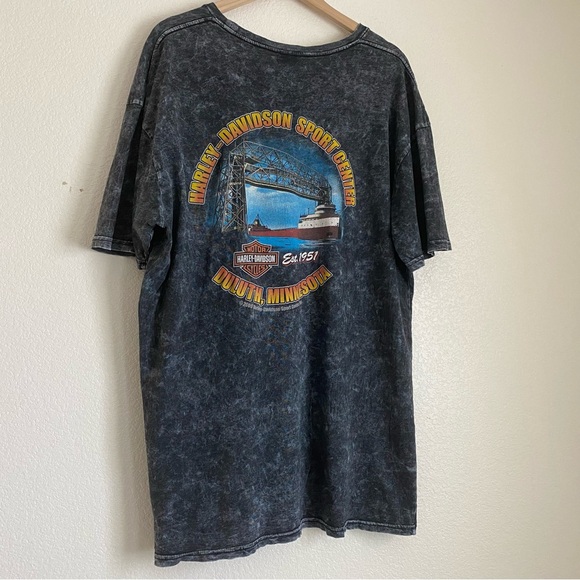 2009 Harley Davidson Duluth Minnesota Yosemite Sam t-shirt, black wash,XL - Picture 9 of 11